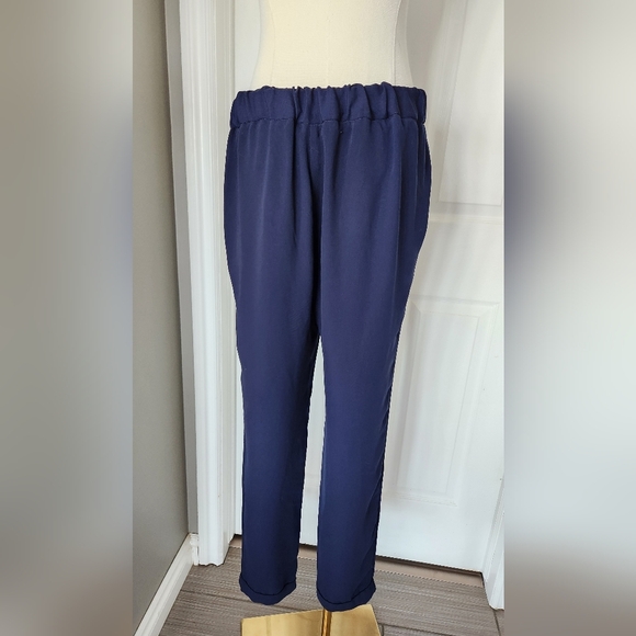 MNG Suit Navy Pants - Picture 7 of 9